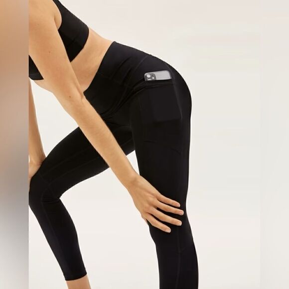 Everlane The Perform Pocket Legging Black Size XSmall - Picture 1 of 10